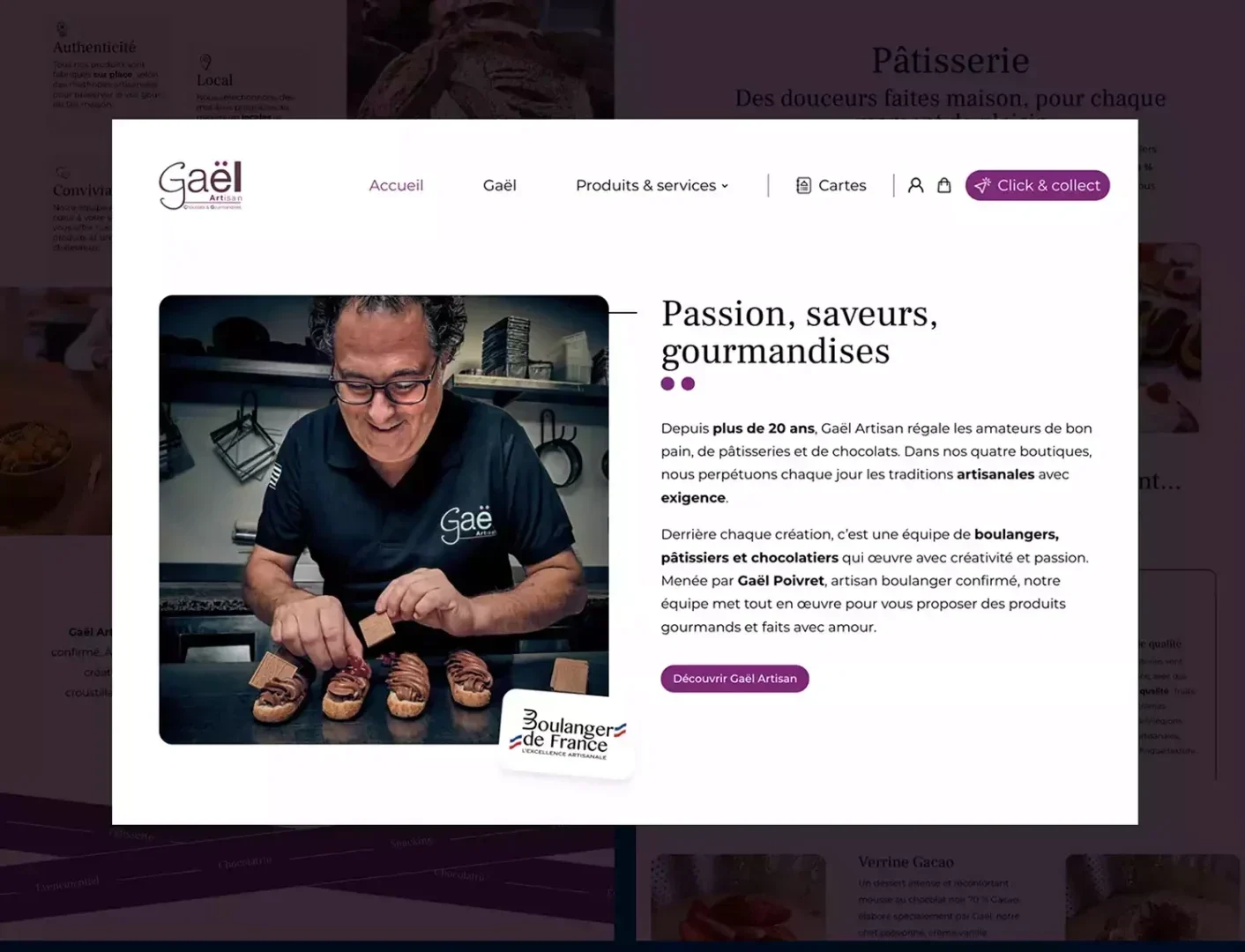 Agence web a Vannes Azelty creation site internet boulangerie3