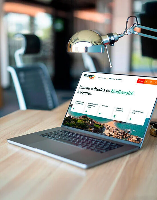 Foxaly_Agence web azelty vannes_site internet environnement