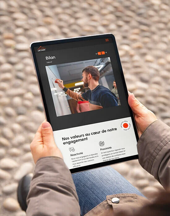 Loc Even_site internet pour les entreprises de services