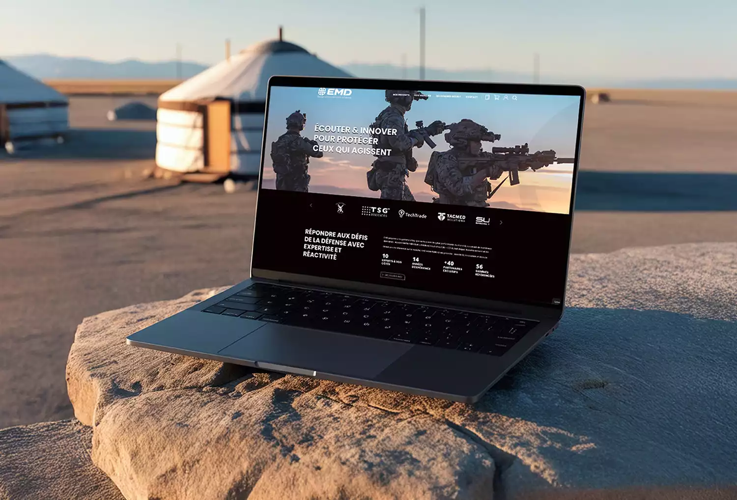 Agence web à Vannes Azelty refonte site internet commerce métiers de la défense