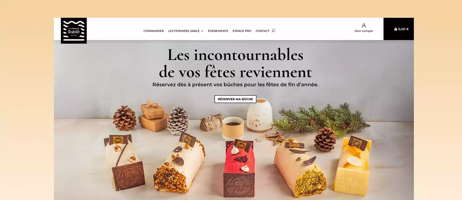 Les fermiers sablé_ header création de site internet-agence web azelty