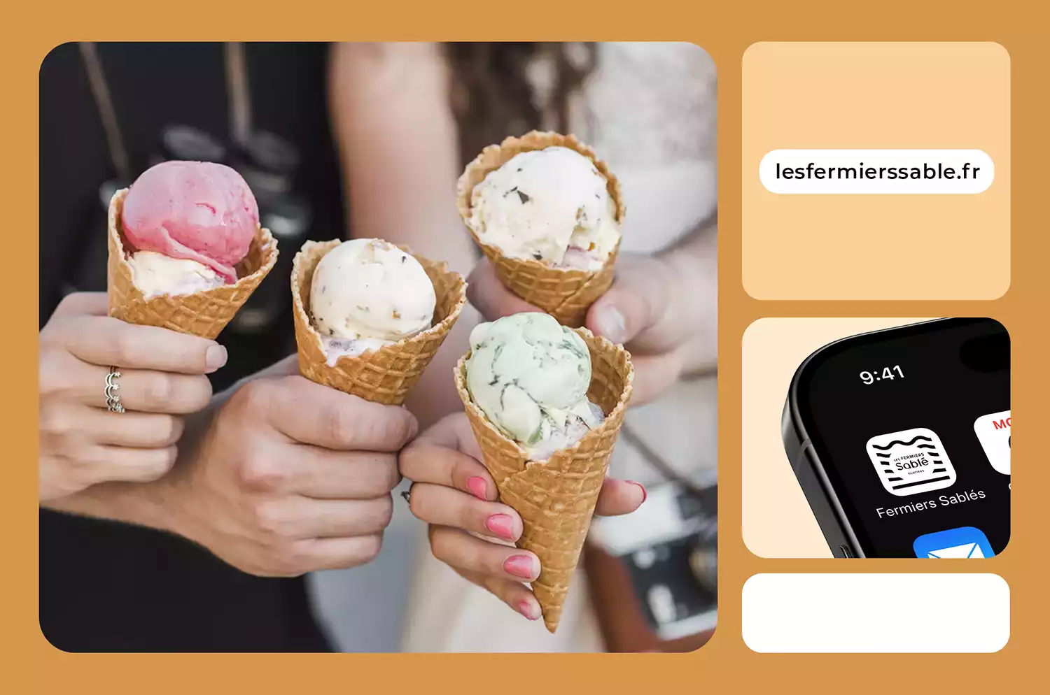 Les fermiers sablé_arborescence création de site internet-agence web azelty