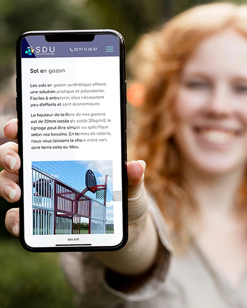 Refonte du site internet de SDU à Lorient - azelty agence web à Lorient