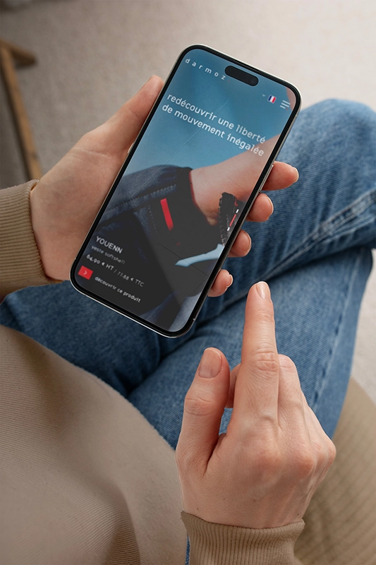 Création du site internet Darmoz - Azelty2