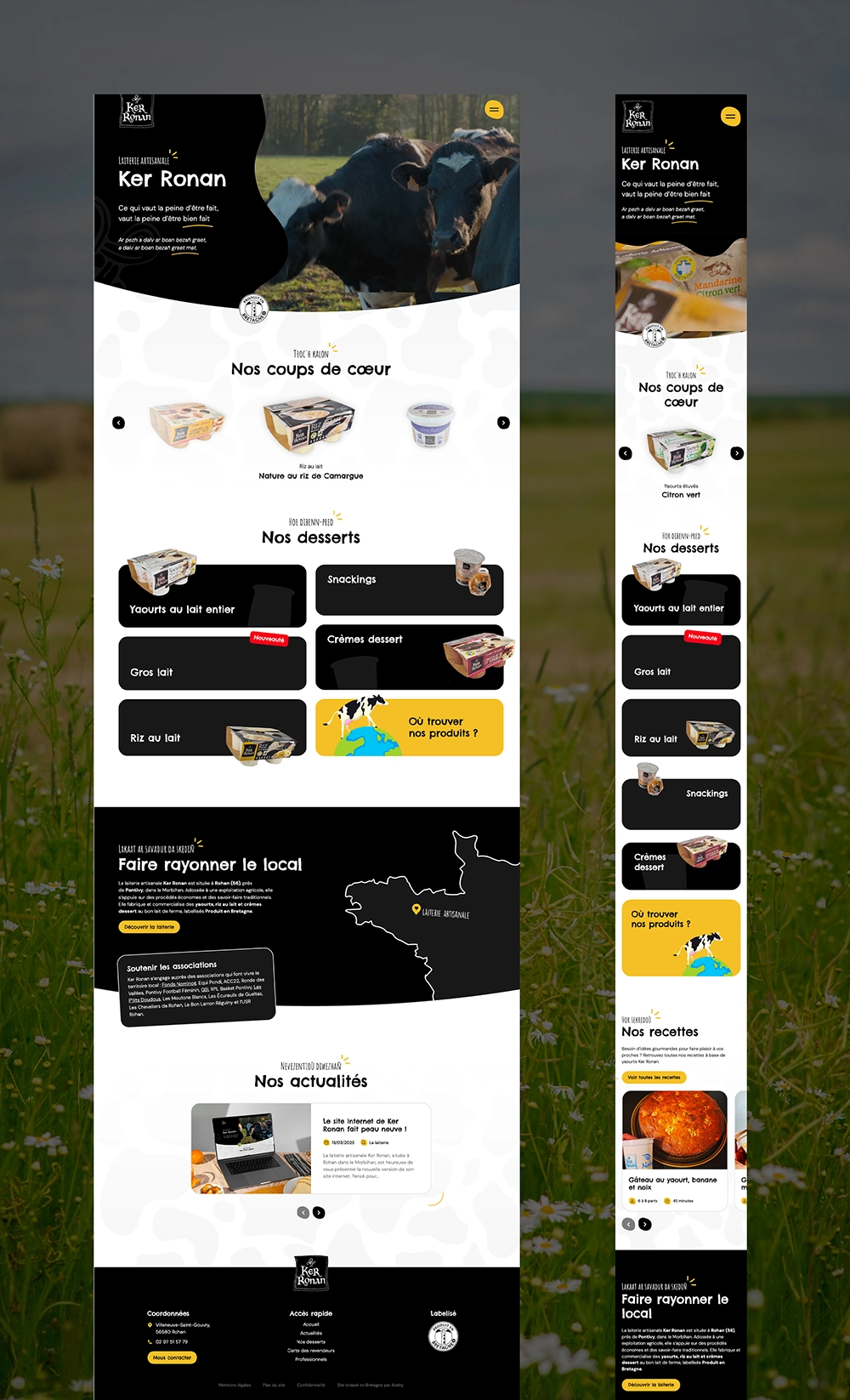 Refonte du site internet Ker Ronan - Azelty agence web Vannes12