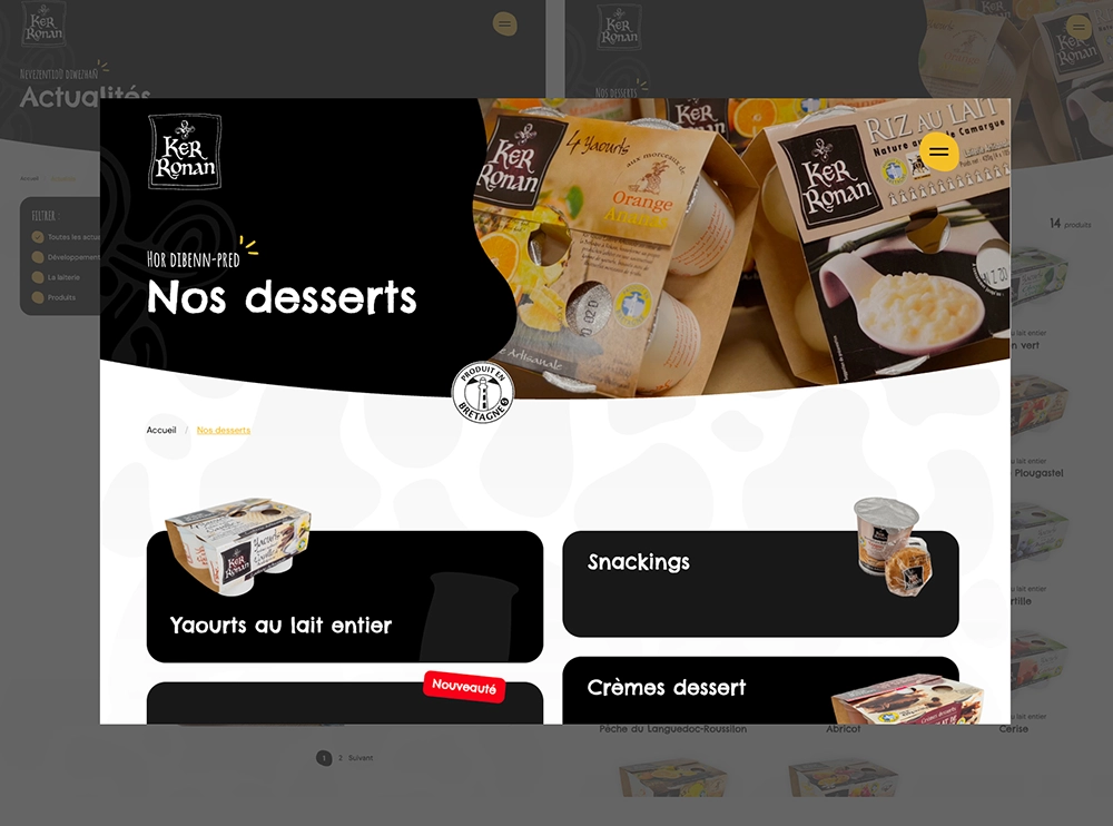 Refonte du site internet Ker Ronan - Azelty agence web Vannes3