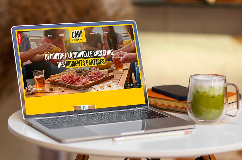 Refonte du site internet Caby - Azelty agence web Vannes Saint-brieuc Lorient - Bretagne